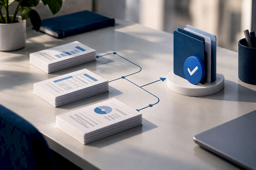 Processo illustrato per l’archiviazione tracciabile
