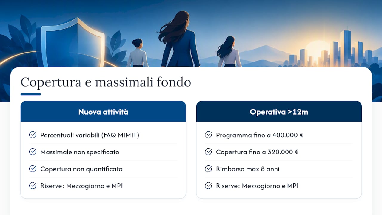Confronto tra limiti massimi e coperture del fondo